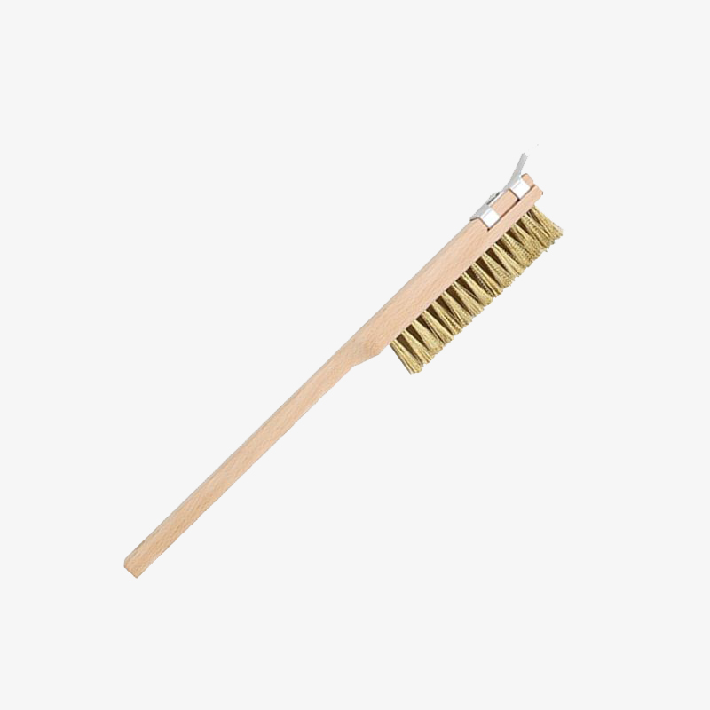 Big model brass brush with beech wood handle.JPEG